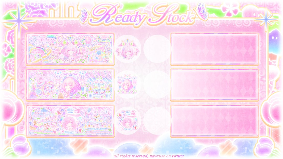 ՟ʚଓ. . .NA-RUSE! TEMPLATE 75K tweet media