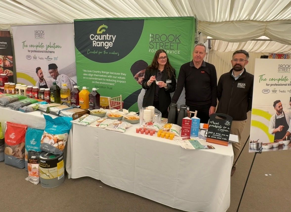 brookstreetfood's tweet photo. What a brilliant day at the LBA Event yesterday 🌟 
We loved showcasing Brook Street Foods, connecting with schools across the group, and sharing the fantastic Get More Vits &amp; d’Arta ranges 🍊🍝 
Huge thanks to everyone who visited our stand - and to LBA for having us! 🙌 https://t.co/LCjJnoO37b