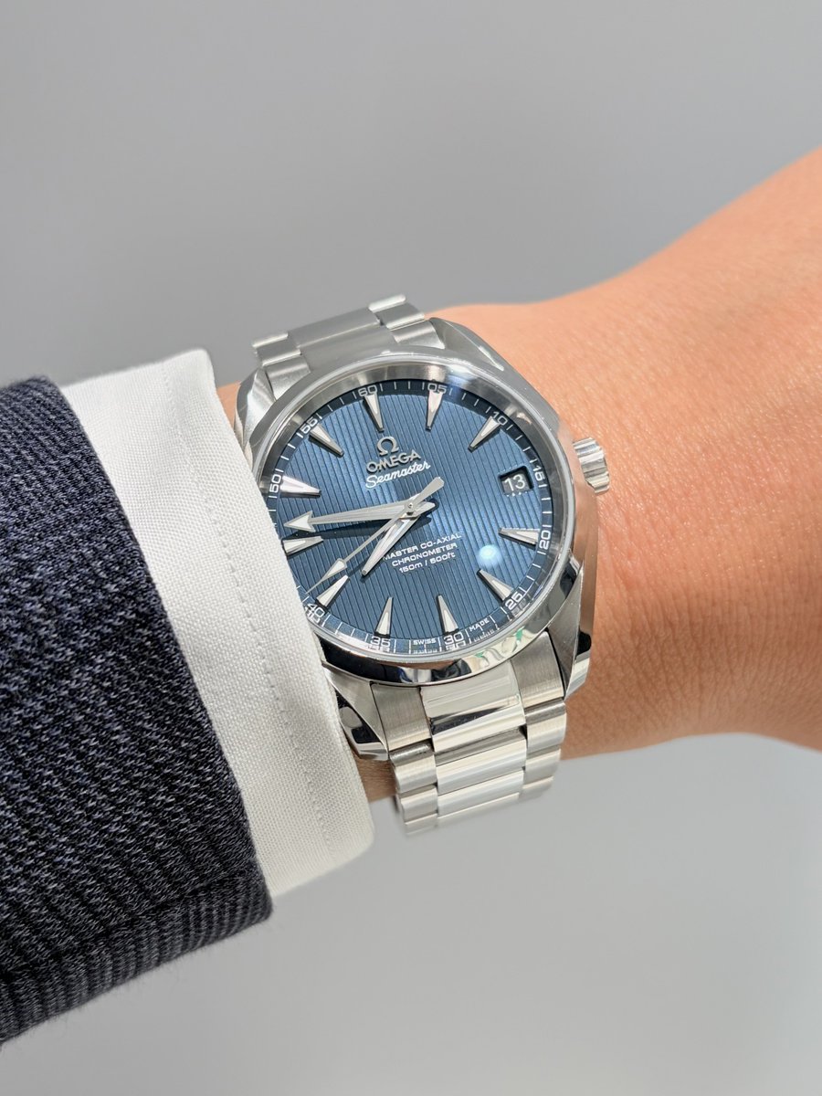 everydaywatch's tweet photo. #OMEGA #Seamaster #AquaTerra #MasterCoAxial
爽やかだなぁ😊 https://t.co/ZlJWeuM8w7