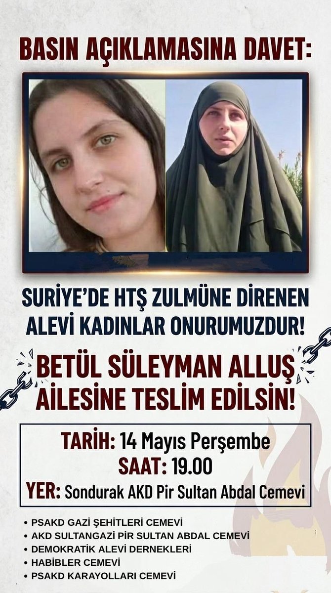 Demokratik Alevi Dernekleri (DAD) tweet media