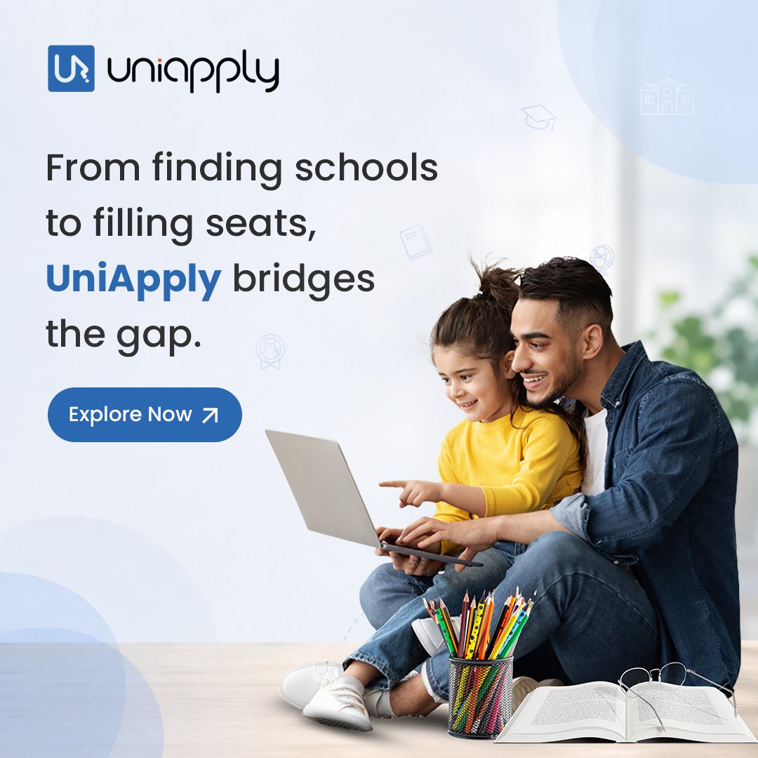 UniApplyIndia's tweet photo. Every admission journey starts with discovery. UniApply helps schools connect with parents actively searching, comparing, and exploring admission options, making every enquiry more meaningful. Know more here: https://t.co/6FbMZvQz7z 🚀 https://t.co/CRuCOJ0uXR
