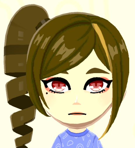 innojicent's tweet photo. @achrocide @_MagicTrick I might not be the same person, but I feel their pain. With painted on cosmetics, like the hair or the bandages, I get these green, purple or reddish pixelation. It's fine with light colours, but it happens with darker ones like black, dark gray, dark blue and most brown tones. https://t.co/B7zsvmqwM5