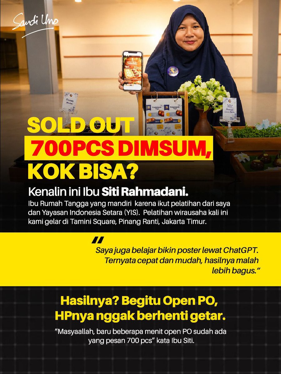 Sandiaga Salahuddin Uno tweet media