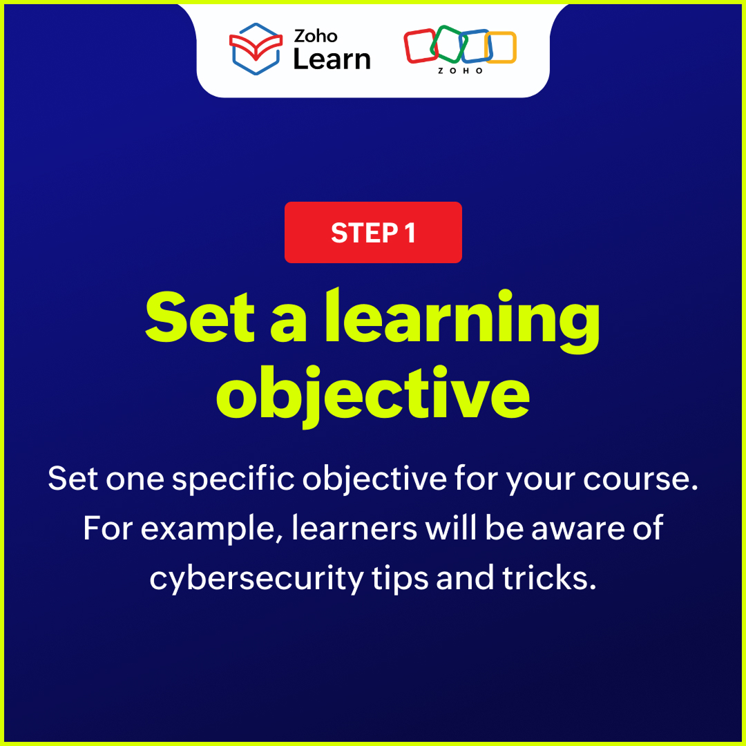 ZohoLearn's tweet photo. Confused on how to create training for your teams? Whether you are onboarding employees, upskilling teams, or delivering compliance training, check out 7 steps used by modern L&amp;D teams for impactful learning experiences. Choose Zoho Learn. 
#elearning #ZohoLMS https://t.co/uXNuOqjmNs