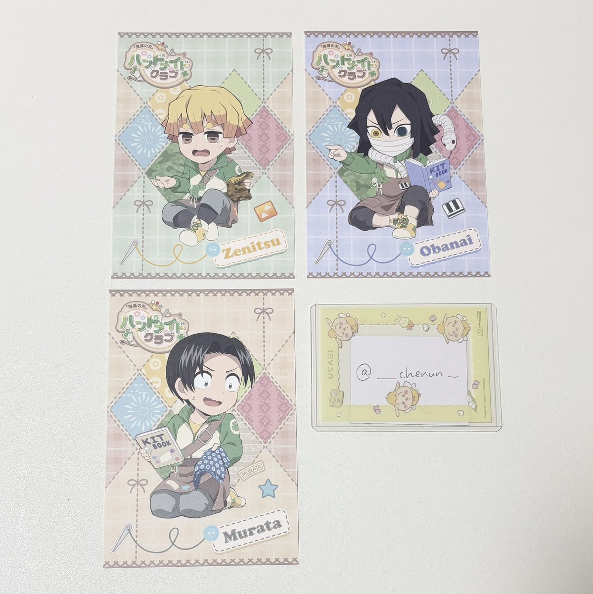 __chenun_'s tweet photo. 🌷交換・譲渡🌷

鬼滅の刃 ufotable ハンドメイドクラブ ポストカード

譲】善逸,伊黒,村田

求】
ポスカ/同種:☆煉獄
or
定価(+送料)
or
異種:煉獄,蜜璃

*☆に対して3:1等、複数ご提示可
*異種は何でも検討させていただきます。

大阪お手渡し 手渡し
郵送

お気軽にお声掛けください🙇‍♀️ https://t.co/VkjdSh913I