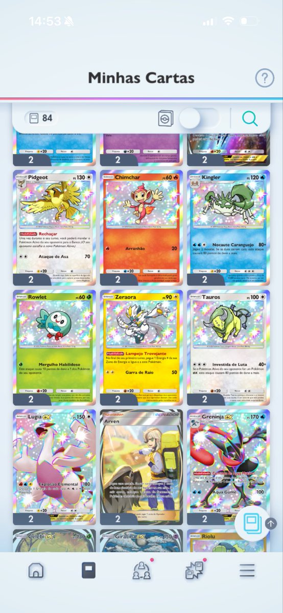 MauricioWSO's tweet photo. @PokemonTCGP Have some cards to trade, if you want add me: 5298575378691993 https://t.co/dNsXnQhomD
