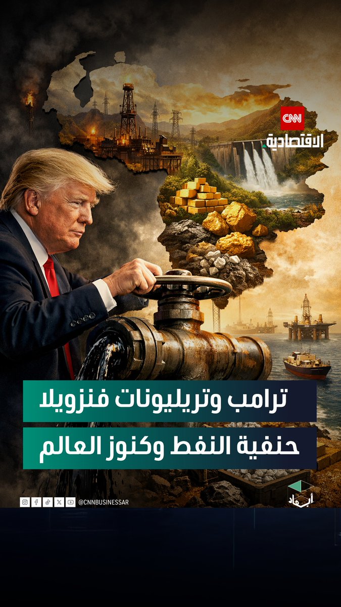 يريد أن تصبح الولاية الأميركية الـ51... فنزويلا.. البلد الذي يلمع في عيون ترامب وسط ثروات نفطية ومعادن هائلة واقتصاد متعثر #أبعاد 