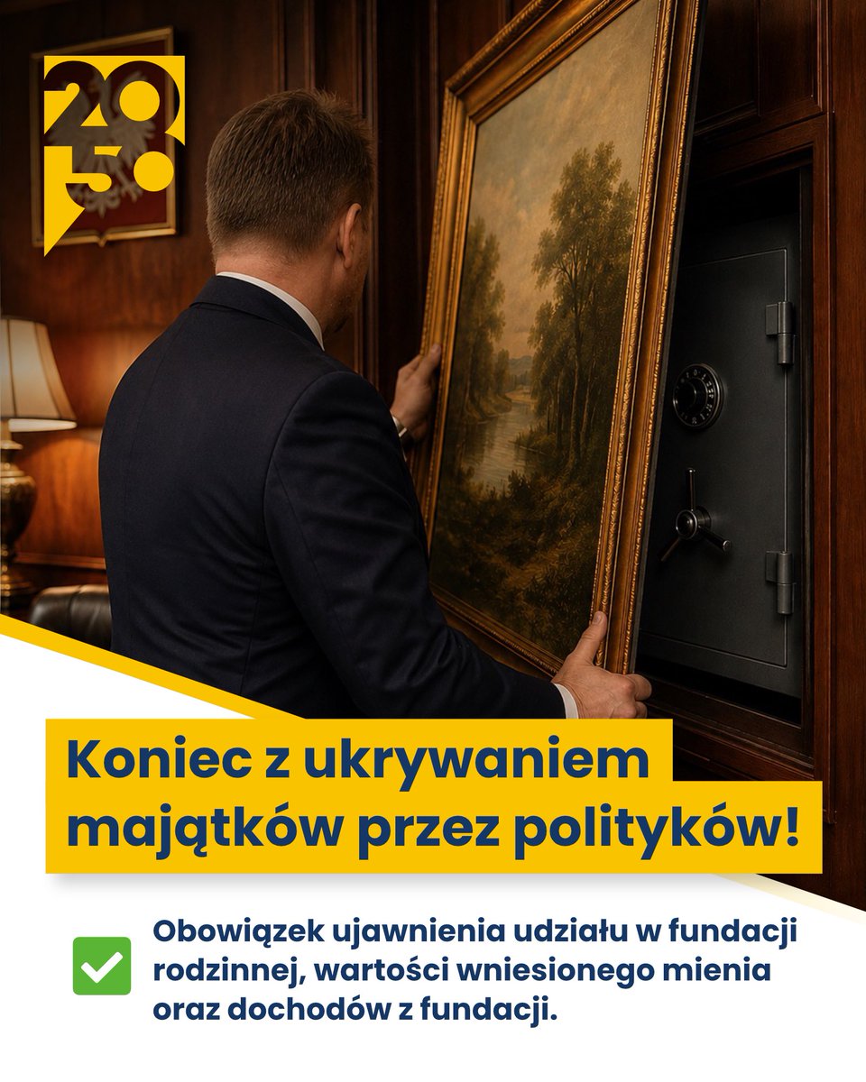 Polska 2050 tweet media