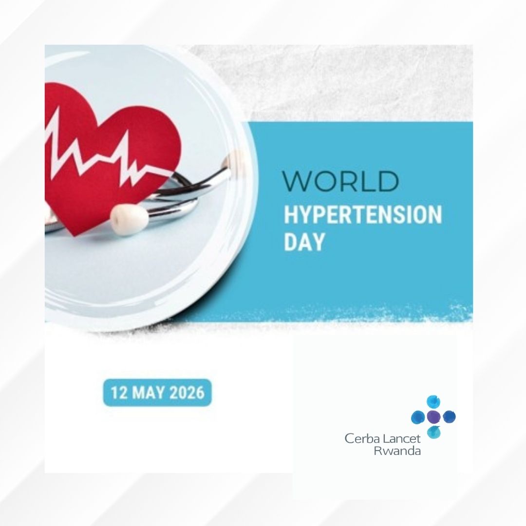 CLRwanda's tweet photo. On World Hypertension Day, let’s raise awareness on the importance of regular blood pressure checks and healthy living. ❤️🩺 Early detection saves lives. #WorldHypertensionDay #HealthyHeart #CerbaLancetRwanda https://t.co/b0Yirzci5j