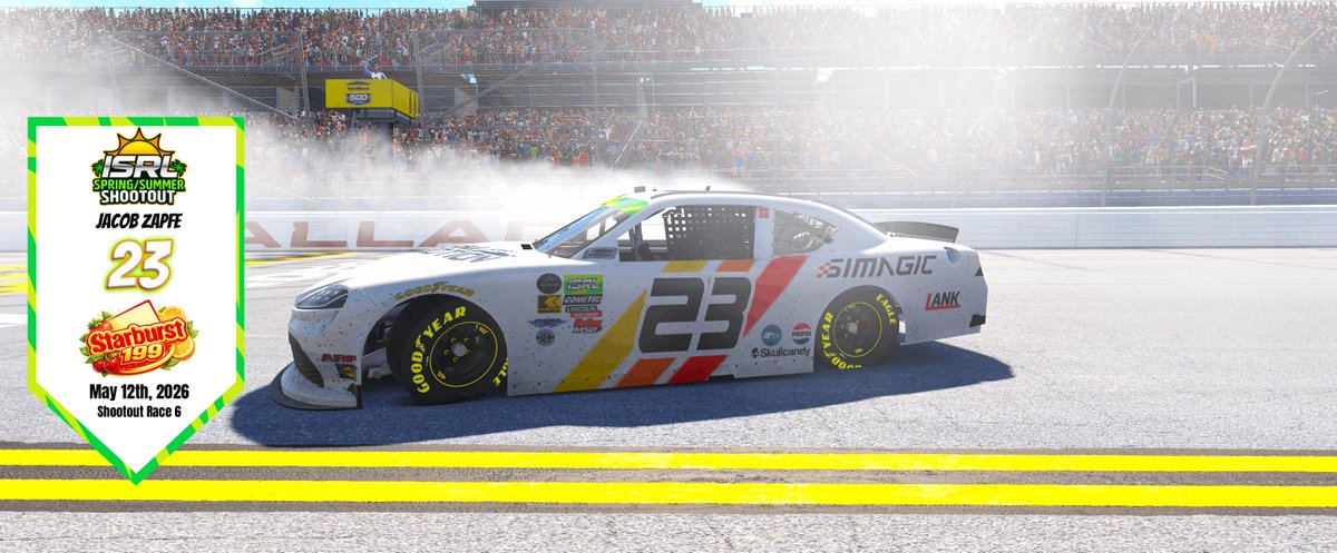 ISRL (Independence Sim Racing League) tweet media