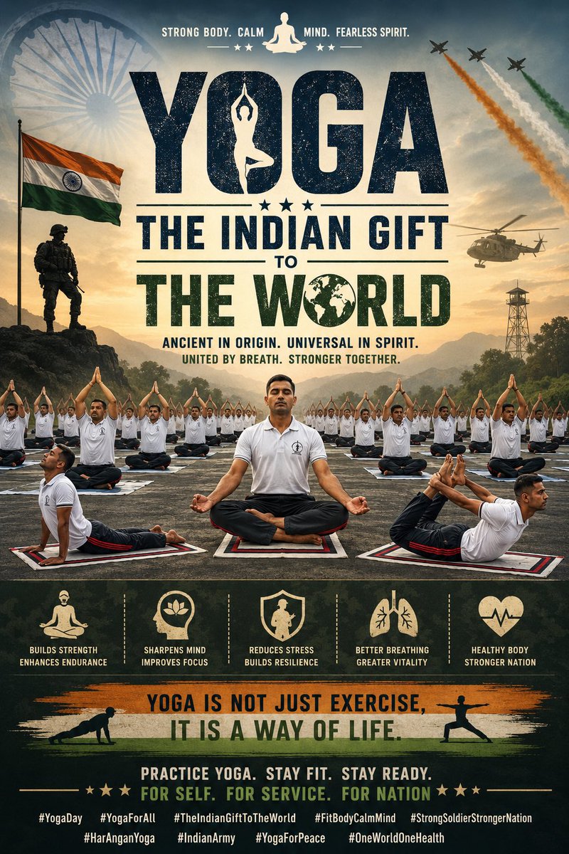 TryambakInsight's tweet photo. #Yoga #health #indianarmy #soldiers #fitness https://t.co/ftGySnZAJi