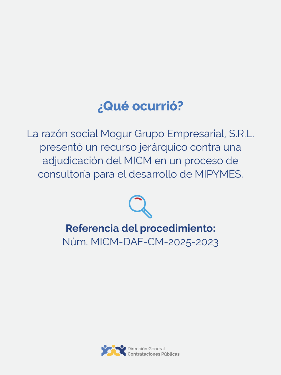Dirección General de Contrataciones Públicas tweet media