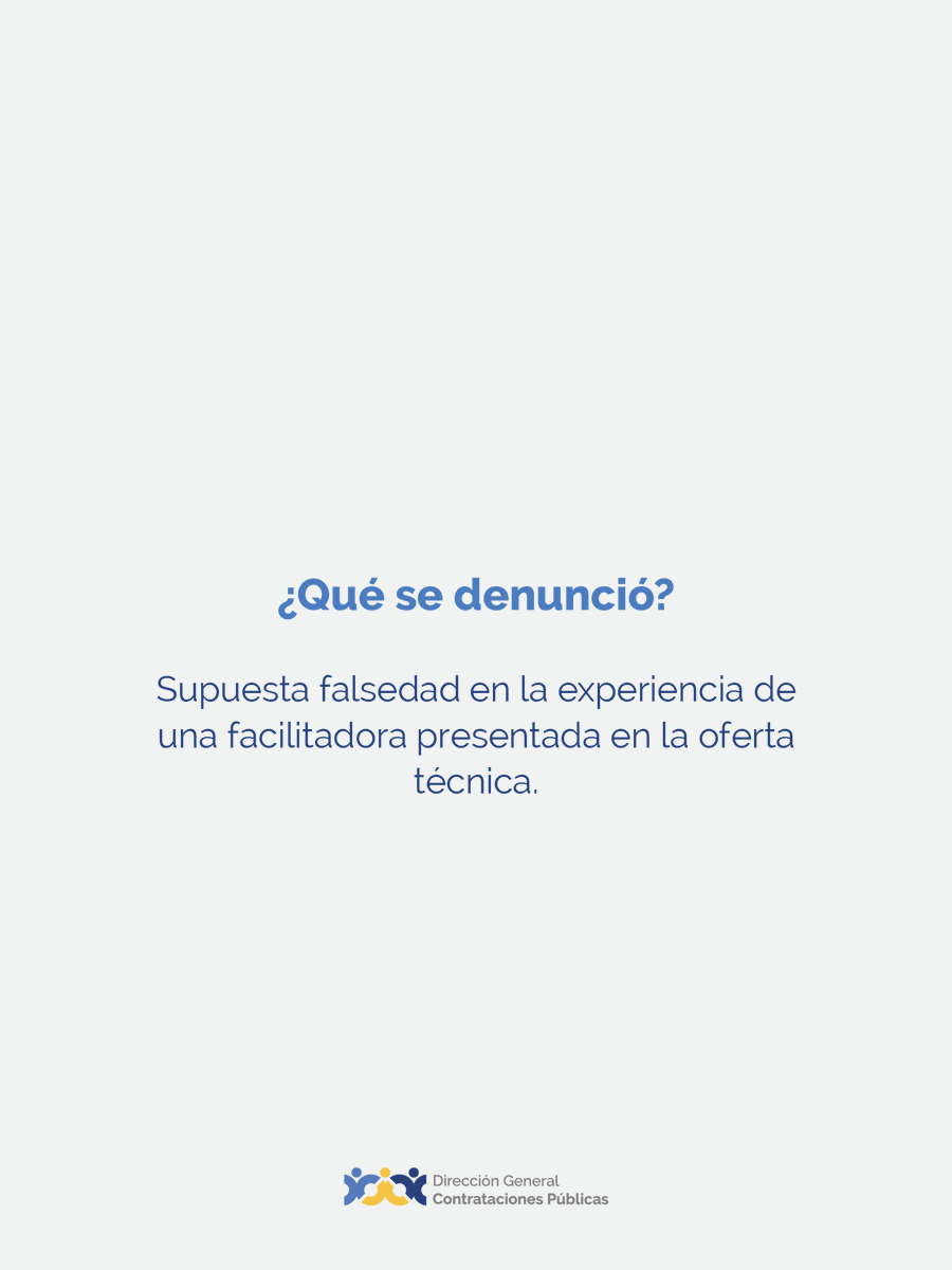 Dirección General de Contrataciones Públicas tweet media