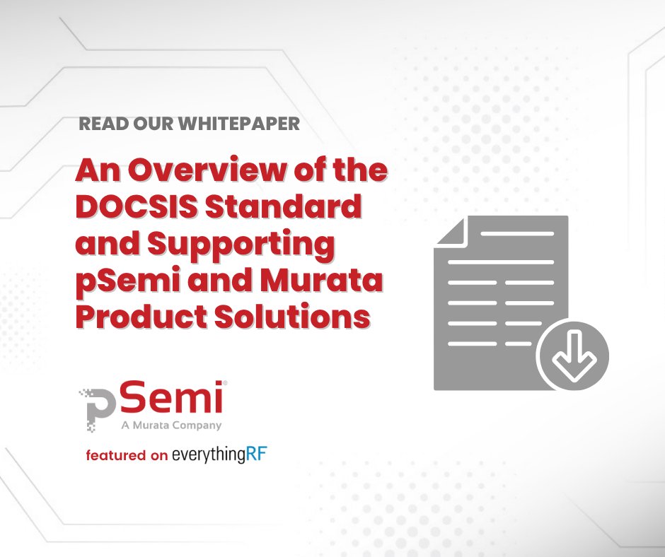 psemi's tweet photo. Read our Whitepaper! 

🔍 This whitepaper explores:
•  RF front‑end strategies
• Support for both FDD and FDX operation
• How SOI‑based switches, attenuators, and Murata diplexers unlock next‑generation performance

Read : https://t.co/94vhqduaDF 

#pSemi #DOCSIS #Whitepaper https://t.co/qyppUKk5dm