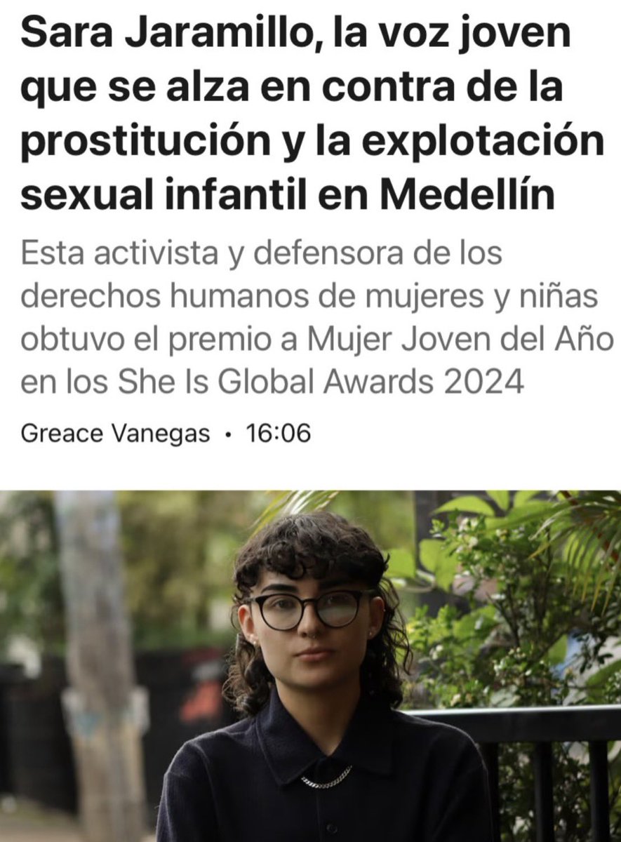 Sara Jaramillo Gómez tweet media