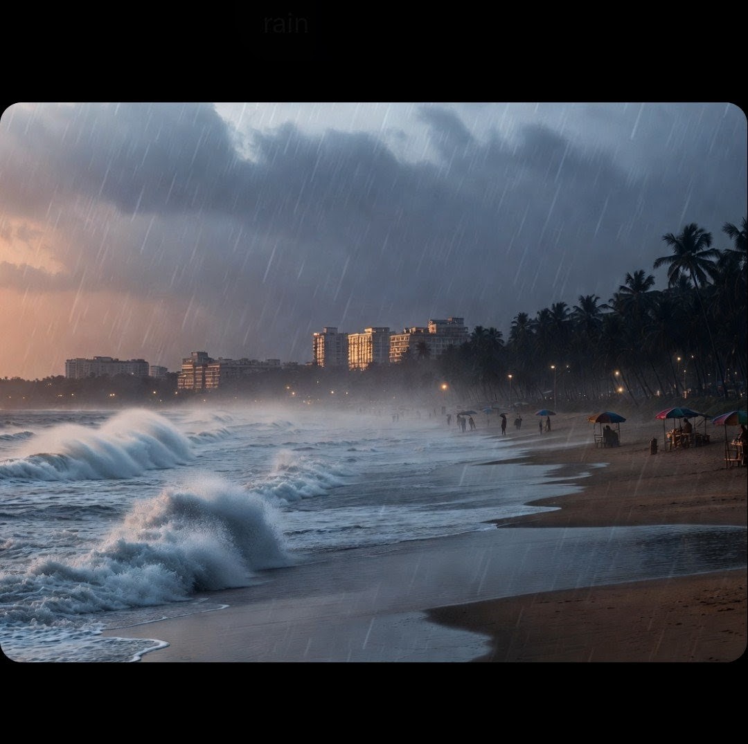 Punit_PR's tweet photo. Monsoon to arrive early...???
#MumbaiRains https://t.co/sCrHgcQEs6