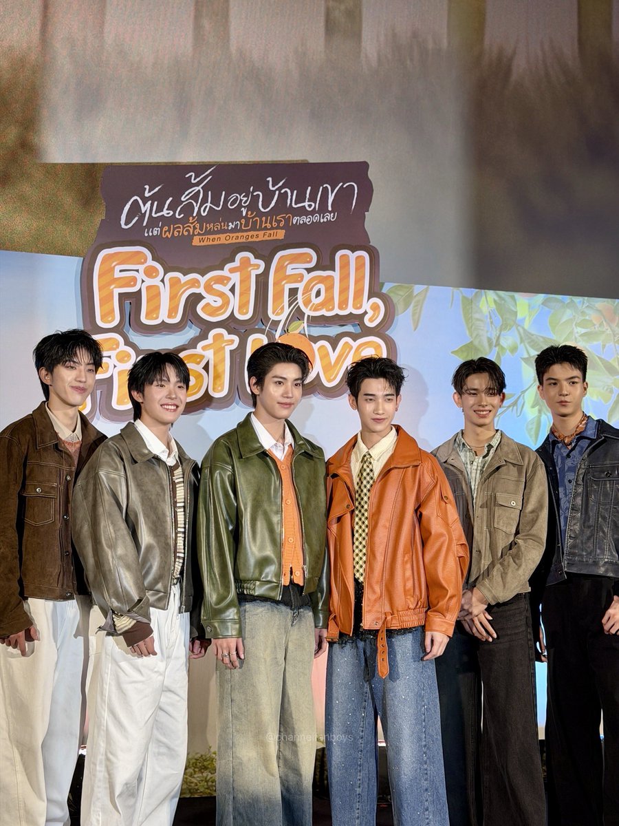 channelfanboys's tweet photo. ฝากเป็นกำลังใจให้แกงค์ต้นส้มด้วยนะครับ 😍

#WhenOrangesFallEP1
#Almondbabybigboy
#ProgressPassawish
#AlmondProgress
#แอลม่อนโปรเกรส
#kenjikanthee #tananloh_
#KenPaul #justinmmoir #keatonnst
#GMMTV #channelfanboys https://t.co/nAaZmG8aPC