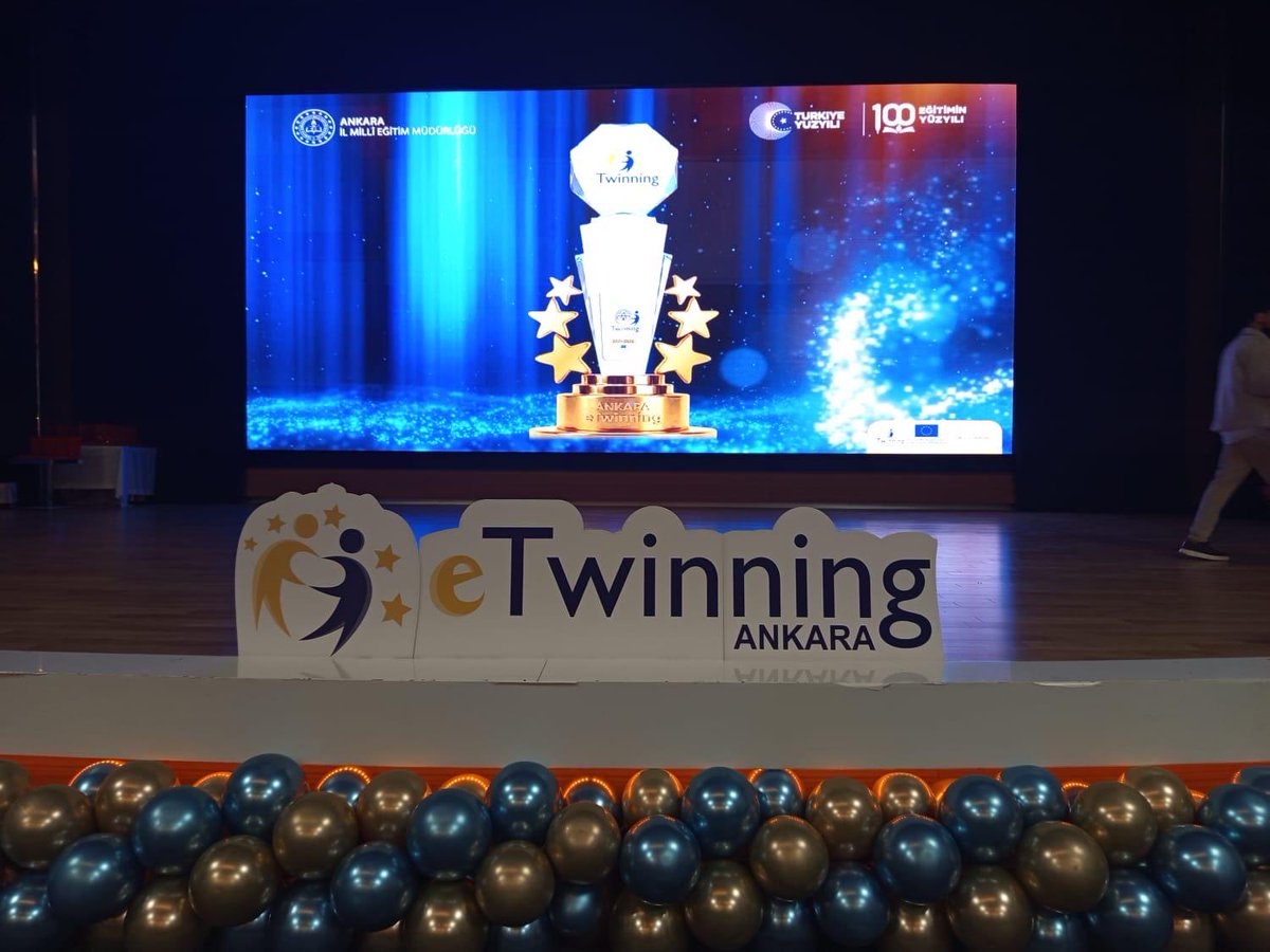 BilalyasarOO's tweet photo. Ankara İl Millî Eğitim Müdürlüğü tarafından düzenlenen eTwinning Kalite Etiketi Ödül Töreni’nde, okulumuz Teknoloji ve Tasarım dersi öğretmeni, Arzu Saraçoğlu “Nature and Environment Friendly Skills” projesiyle Avrupa ve Ulusal Kalite Etiketi almıştır. https://t.co/DQp9OOsrMz