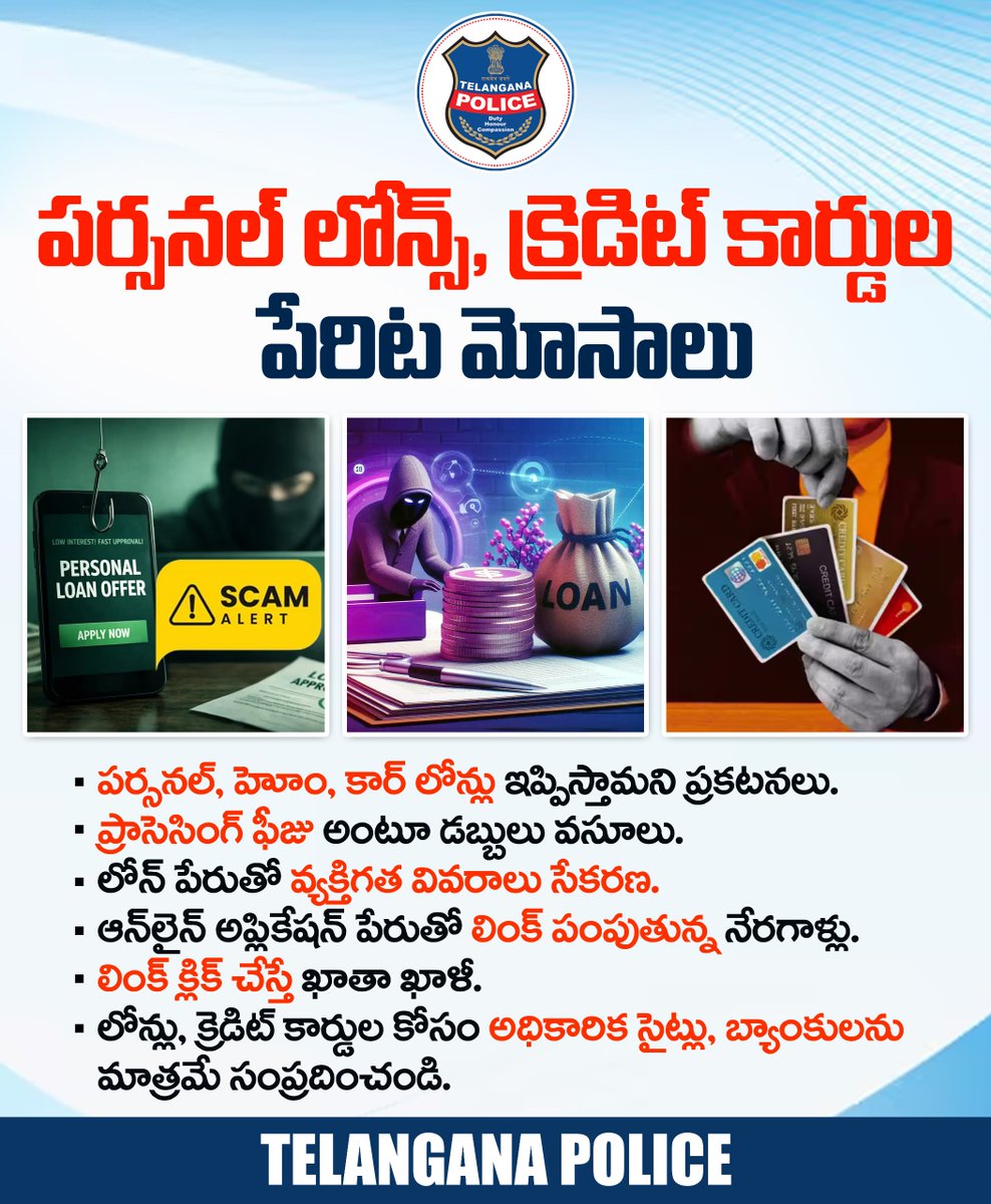 Telangana Police tweet media