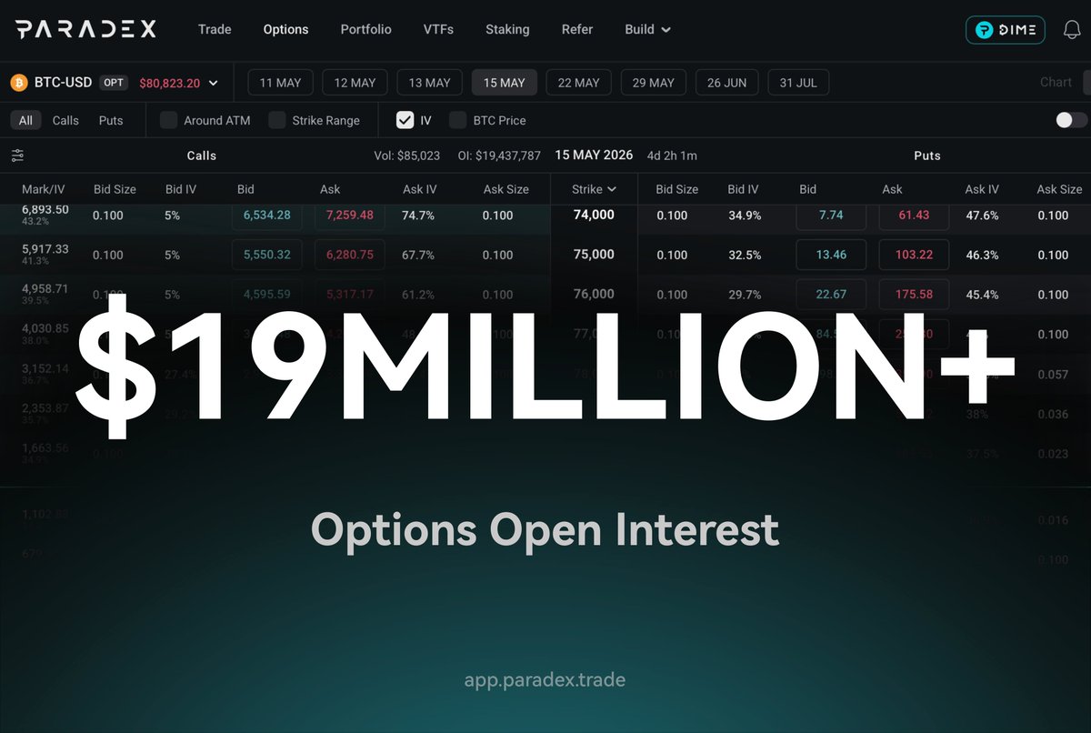 Paradex tweet media