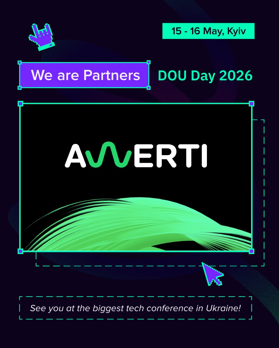 AWERTIcom's tweet photo. Excited to support @doucommunity Day 2026✨ 

On May 15–16 in Kyiv, Ukraine’s tech community will gather to discuss the future of the industry. And AWERTI will be there! 

Want to talk about audience trends, creator performance, and brand impact in livestreaming? Send us a DM✉️ https://t.co/KhcsCPEo5q