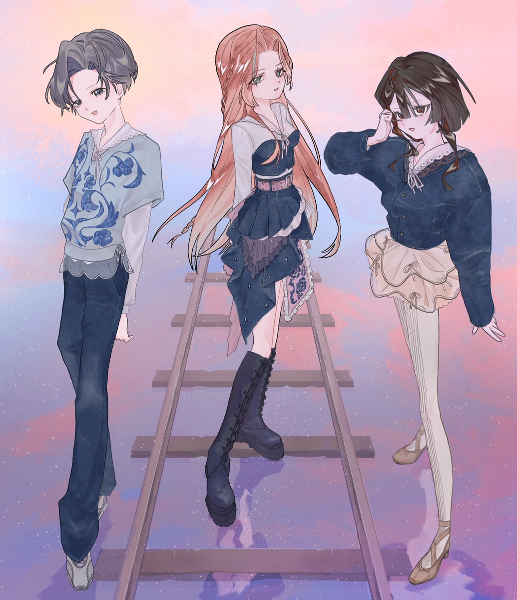 nm_rksn_2's tweet photo. over↑doz（@underdoz_）さんの 歌ってみた【 1 】にてイラスト担当させていただきました。

頑張ってデニムの質感を手描きしたよ❣️
#歌ってみた #イラスト https://t.co/7s59TbYymy