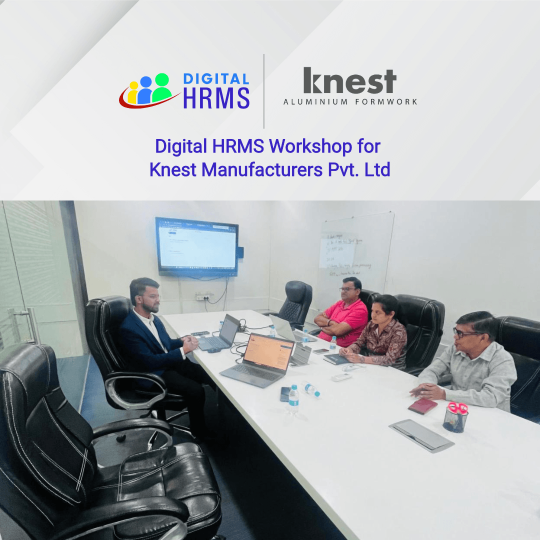 DigitalHRMS's tweet photo. Digital HRMS recently conducted an engaging and insightful HRMS workshop for Knest Manufacturers Pvt. Ltd.! Our experts, Shreyash Rane &amp; Vishal Jadhav, led the sessions, ensuring an interactive &amp; practical learning experience for all participants. 
#DigitalHRMS #HRTech #Workshop https://t.co/xGyZEL18jd