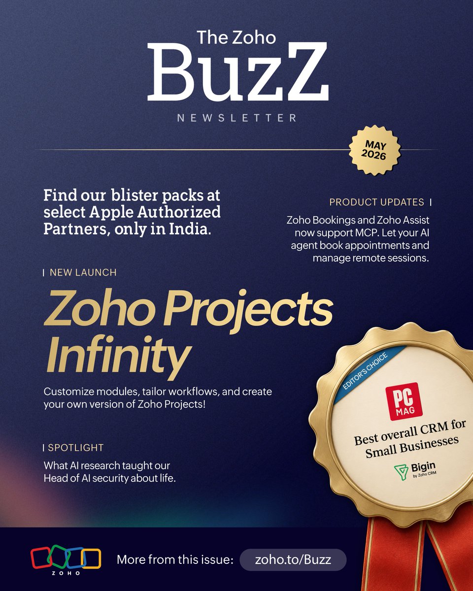 Zoho tweet media