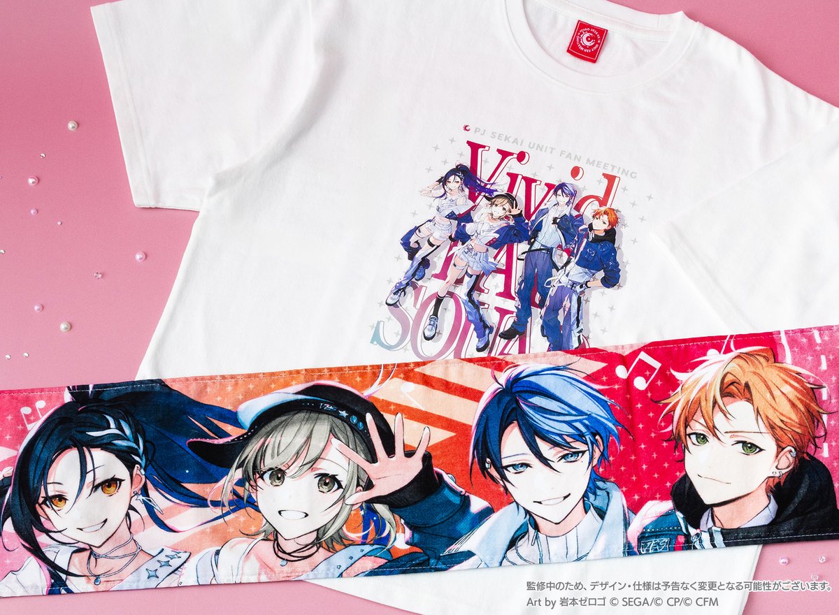 ビビバスファンミ💿グッズ情報】 ✨Tシャツ ✨マフラータオル