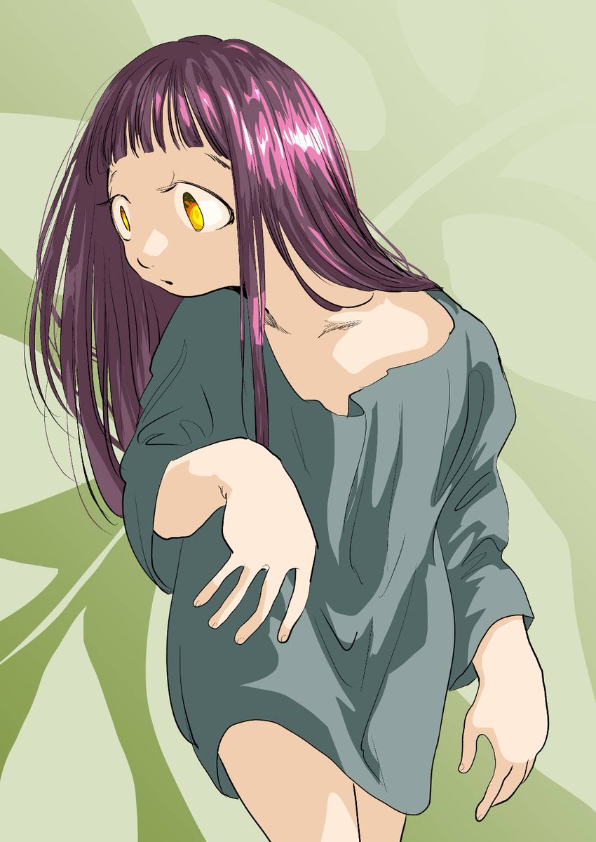 「アニメ塗りの練習をしている…」|よもぎ/ｸｽﾉｷ陽菜のイラスト