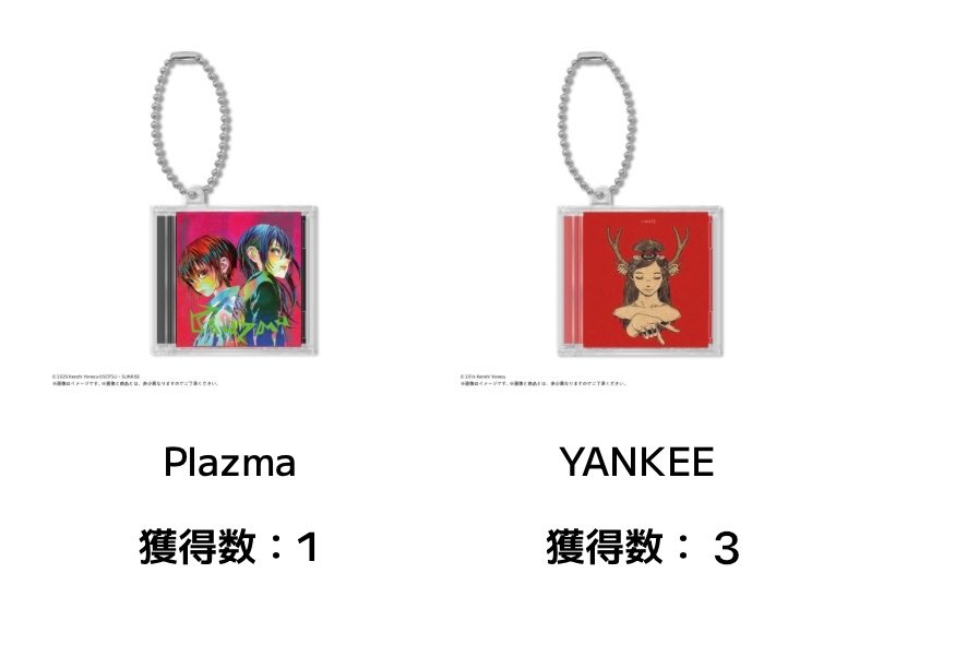 AaaR_Mob's tweet photo. 【譲渡】
米津玄師 CDミニコレクション ガチャ

譲) 画像
求) 定価(+送料)

※3次受注(10月発送分)

発送は郵便のみ

3次受注のため、お品物が手元に届くまで時間がかかりますので、長期間の取引となります。
検索からお気軽にお声掛けください🙇‍♀️ https://t.co/dnnKMEej3k