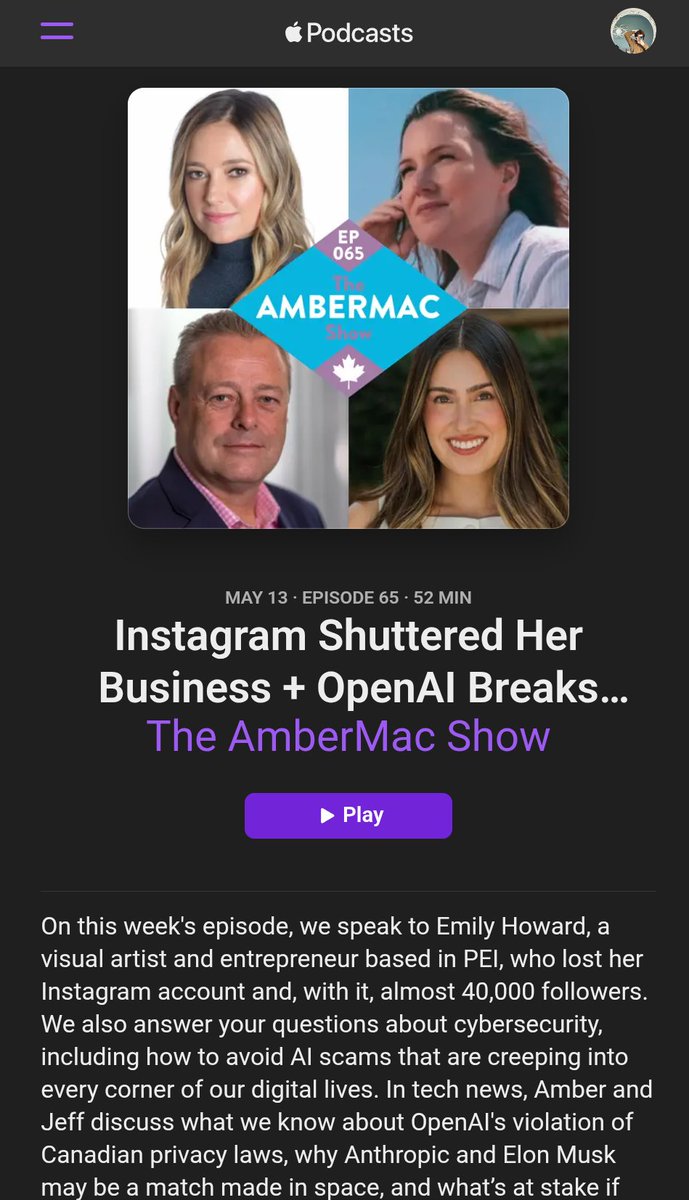 Amber Mac tweet media
