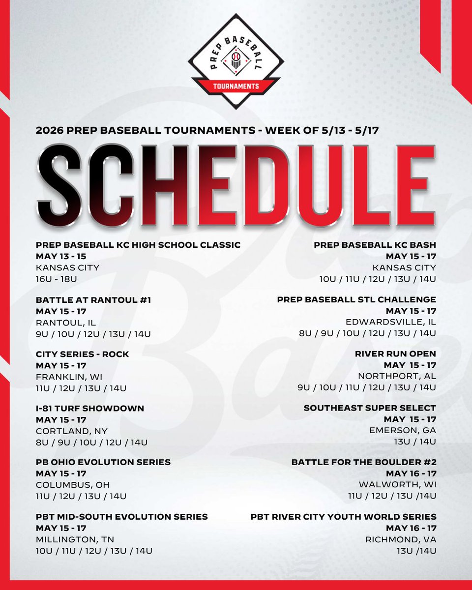 Prep Baseball Tournaments tweet media