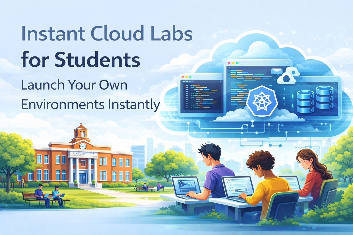 educationhost's tweet photo. Instant Cloud Labs allow students to launch their own development environments instantly.

Perfect for modern computing courses.

https://t.co/OsXijWvlOa

#CloudComputing https://t.co/JhzBRkcSNC