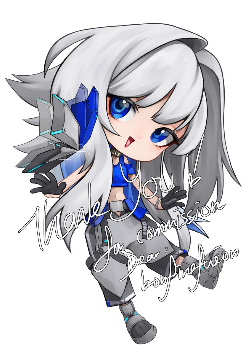 JaVbani's tweet photo. ヾ(●゜▽゜●)♡
完成啦~開心撒花

Another done YAY~~happy happy
   
#art #drawing #VGenComm #VGenOpen #Commission #oc #ocartist #charactersheet #referencesheet #originalcharacter #originalcharacterart #commissionsopen #chibi #chibiart https://t.co/kjnJwuM9P9