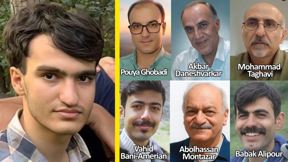 CSDHI's tweet photo. Dans une lettre puissante publiée aujourd’hui depuis la prison d’#Evin, Amirhossein Moradi rejette toute « amnistie honteuse », déclarant que les visages souriants de ses amis exécutés Vahid, Pouya, Babak, Mohammad, Shahrokh (Babak) et Abolhassan resteront à jamais devant ses yeux. #Iran
Moradi, étudiant d’élite de l’Université Sharif de Technologie et médaillé d’argent national en olympiades d’astronomie, est détenu à la prison d’Evin depuis plus de six ans sans avoir bénéficié d’un seul jour de permission.
Texte traduit de la lettre :
En réponse à la lettre du pouvoir judiciaire de la répression et du massacre, prétendant accorder une grâce pour le reste de ma peine de prison :
Les visages souriants de mes amis les plus chers Vahid, Pouya, Babak, Mohammad, Shahrokh et Abolhassan au moment de notre séparation et de leur transfert d’Evin vers l’abattoir de Ghezel Hesar resteront à jamais devant mes yeux. Je ne peux qu’imaginer la douleur de leurs mères et de leurs pères. Ce sont des hommes qui, jusqu’à leur dernier souffle, ne se sont pas soumis à l’humiliation de se rendre à votre gouvernement ignoble.
Comme je l’ai déclaré explicitement en septembre 2024, je le répète une fois encore : je ne voulais pas et je ne veux toujours pas de votre grâce honteuse. Face au massacre sanglant de janvier et aux récentes exécutions criminelles, ce sont certainement nous, le peuple opprimé d’Iran, qui sommes en position de vous pardonner. Mais sachez avec une certitude absolue que nous ne pardonnerons ni n’oublierons jamais.
Tant que le peuple iranien ne sera pas libéré de votre mal, je ne considérerai même pas ma propre libération de ces chaînes, et je ne vous supplierai jamais pour l’obtenir.
Amirhossein Moradi
12 mai 2026
#StopExecutionsInIran
