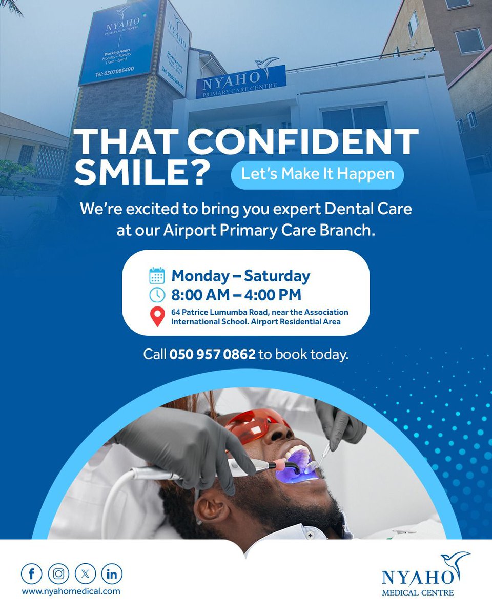 Nyaho Medical Centre tweet media