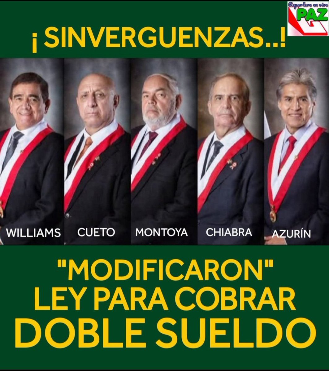 Rebusnar @ChacoteroPeru que ridículo es oir REBUZNAR a este DOBLE SUELDO y los ...