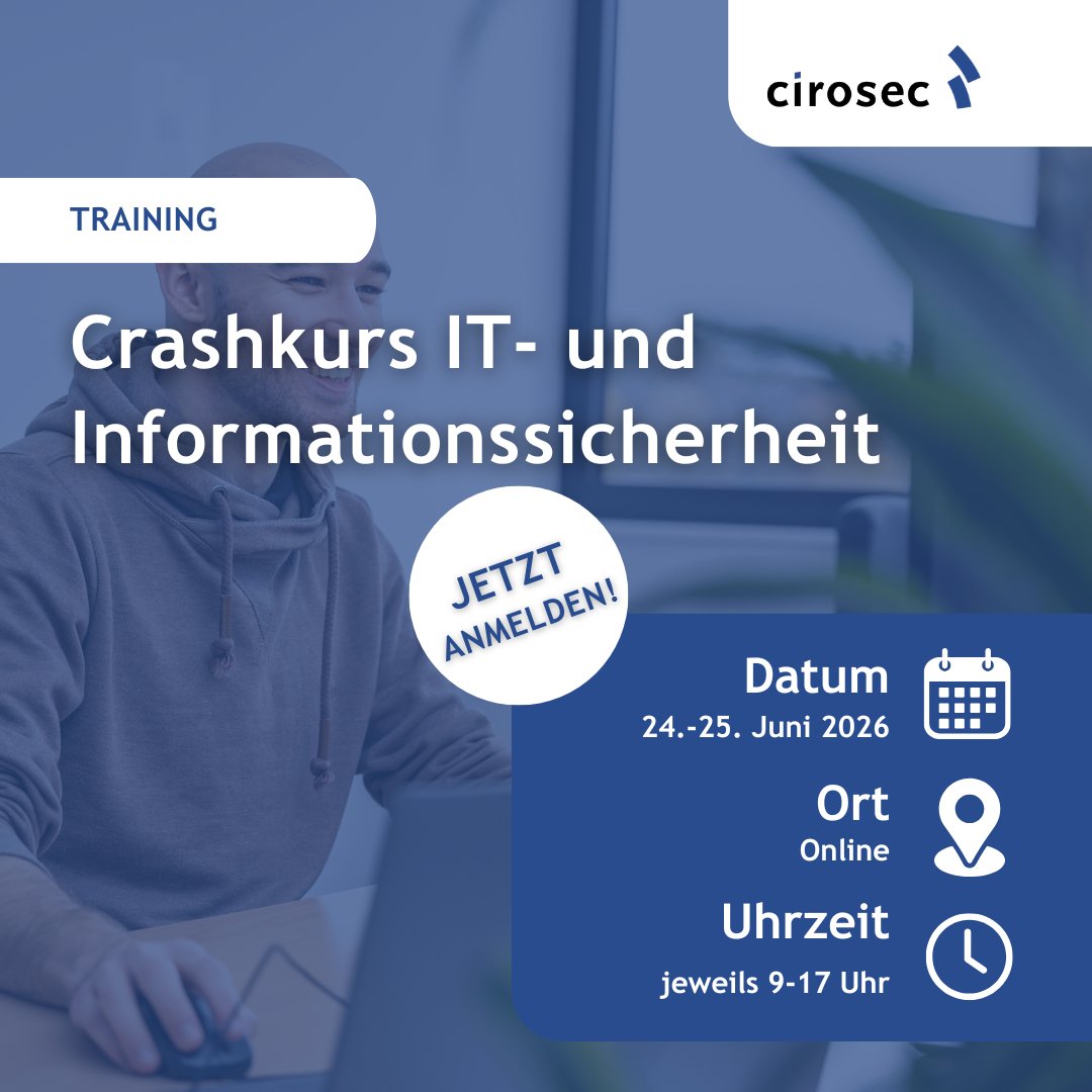 cirosec GmbH tweet media
