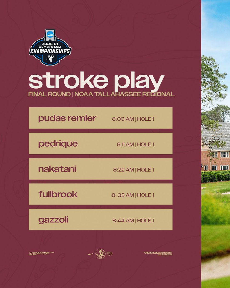 FSU Golf tweet media