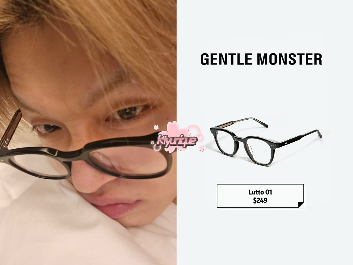 The glasses Yeonjun recently mentioned wanting to replace with a 