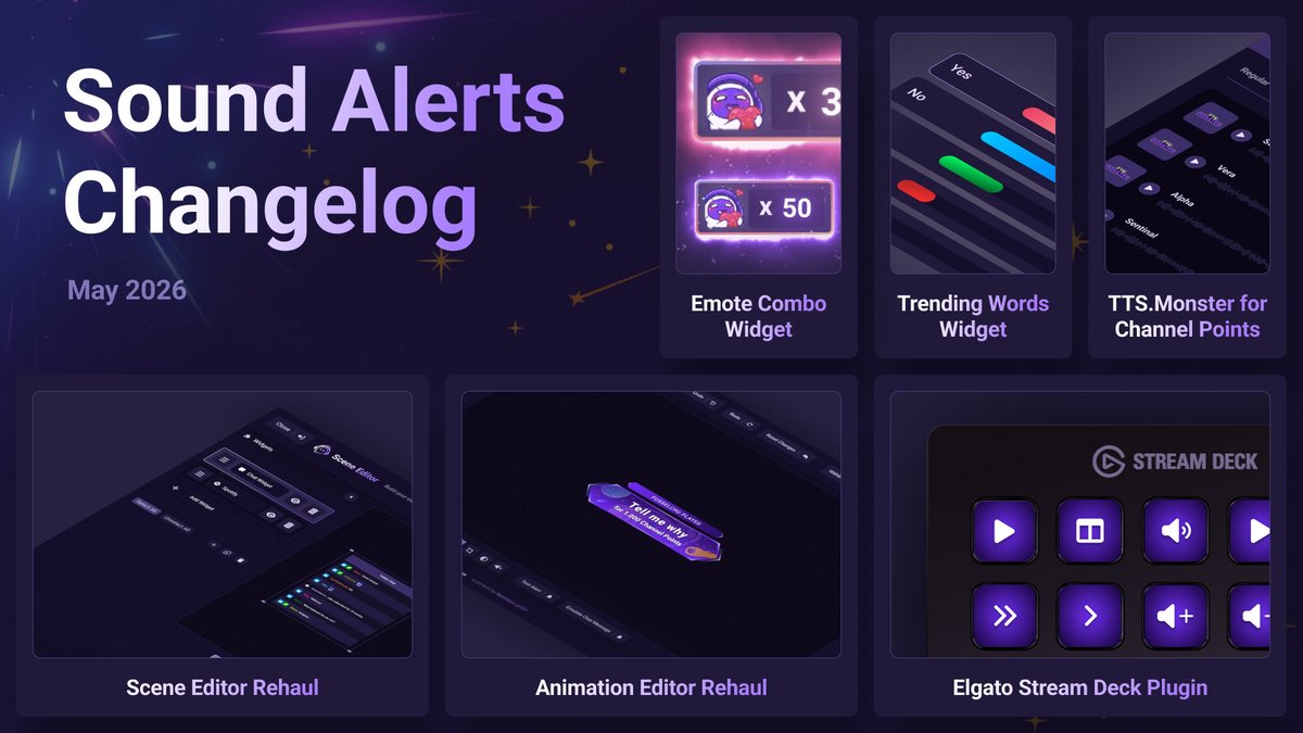 Sound Alerts tweet media