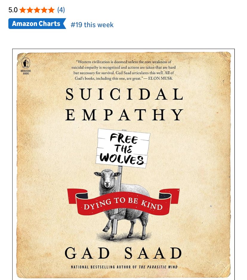 Gad Saad tweet media