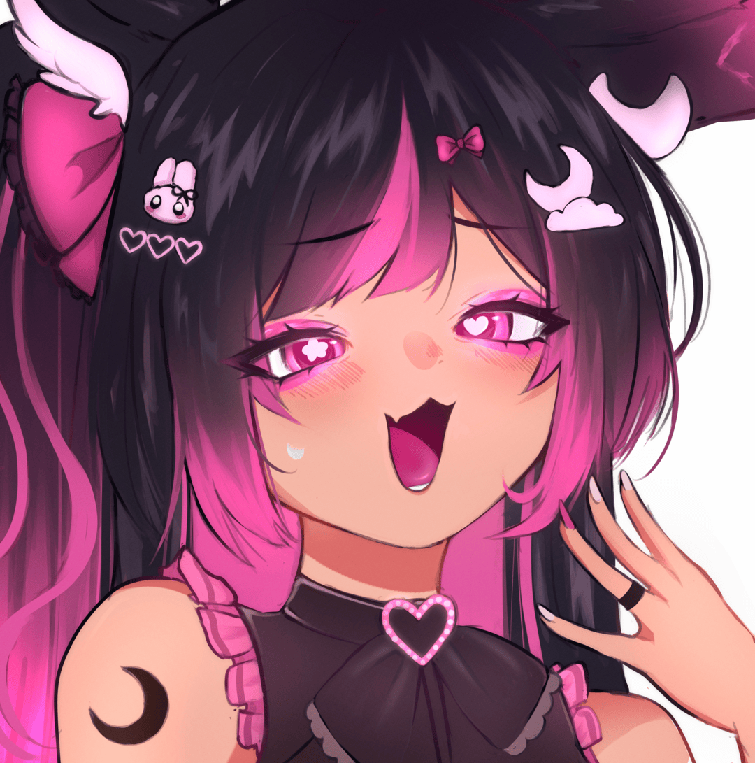 lewnabun's tweet photo. VTuber vs IRL :3 🩷 https://t.co/CgIdIfWdl7
