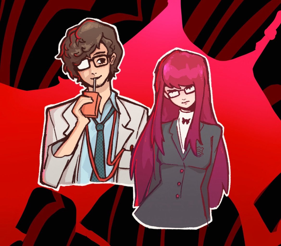 benrypost's tweet photo. today’s my birthday but also the day maruki gets first introduced into the story!!😻😻
#persona5 https://t.co/9nKTSljxYL
