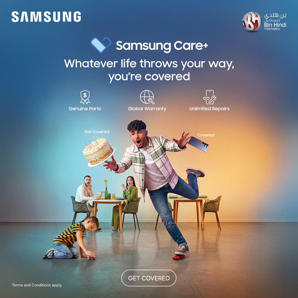 SamsungBahrain's tweet photo. Protect your Galaxy with confidence ✨📱
With Samsung Care+, whatever life throws your way — you’re covered. Enjoy peace of mind with genuine parts and reliable support.

✔ Genuine Parts
✔ Global Warranty
✔ Unlimited Repairs

Learn more: 🌐 https://t.co/uRgw7TVZ6m https://t.co/KxK20AhqU3