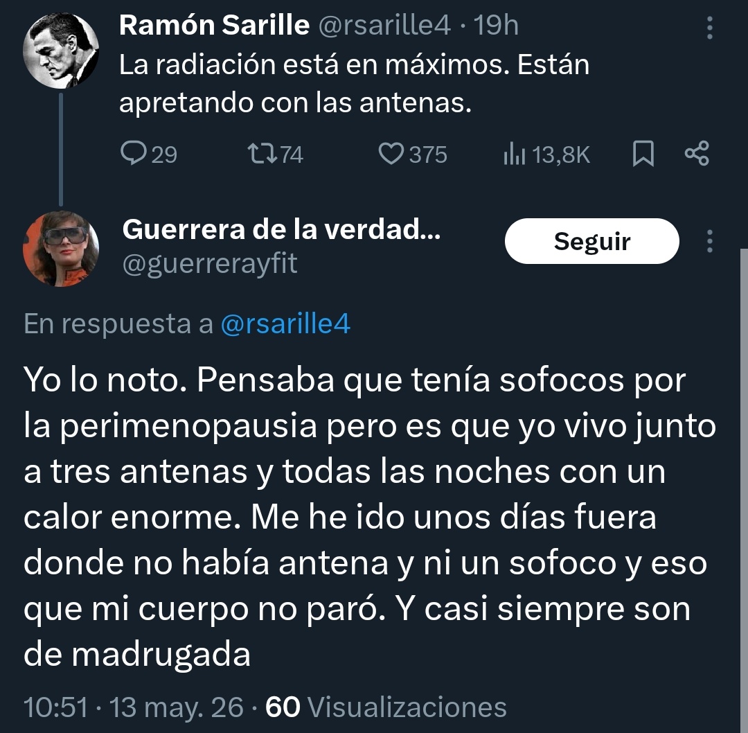 Negacionistas Out of Context tweet media