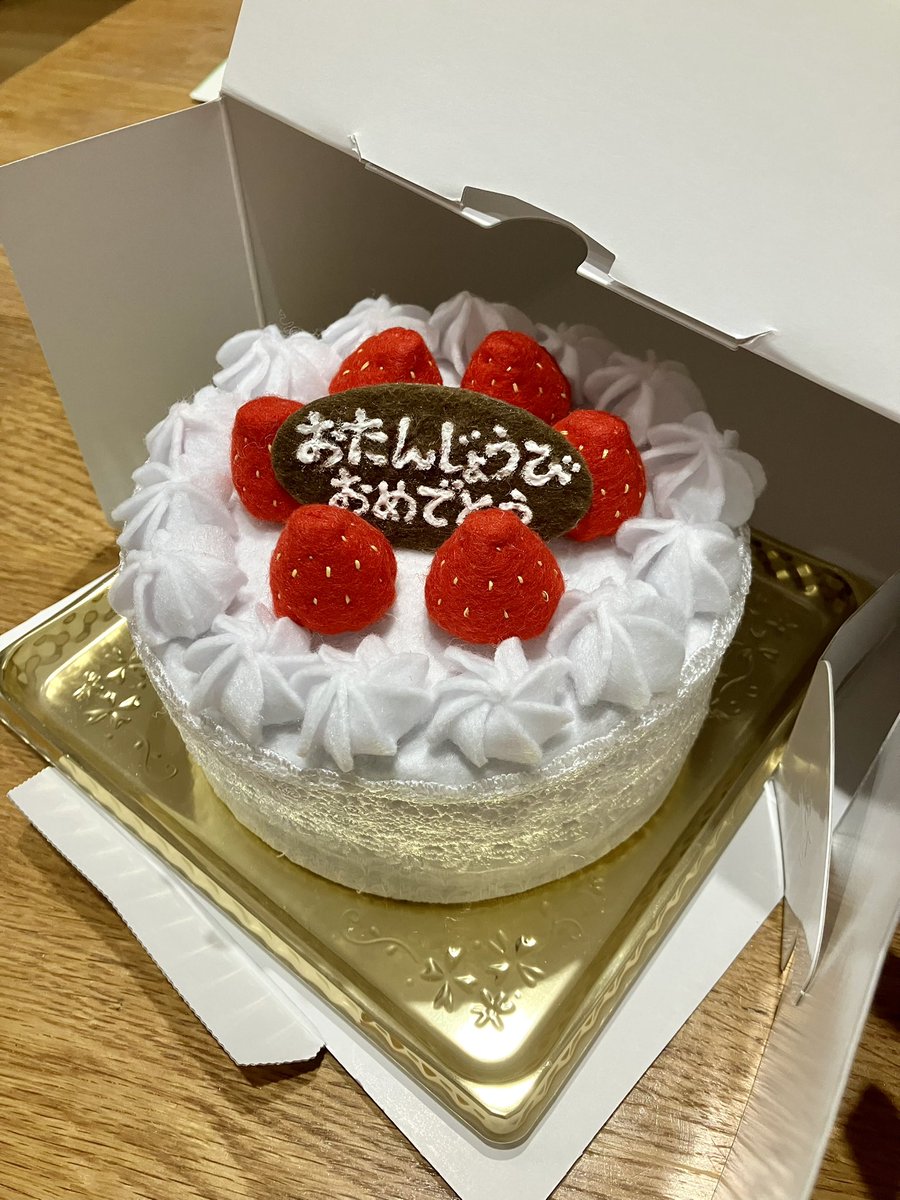 オーナーが 誕生日の後 「ウチの店でもバースデーケーキを取り扱いたい