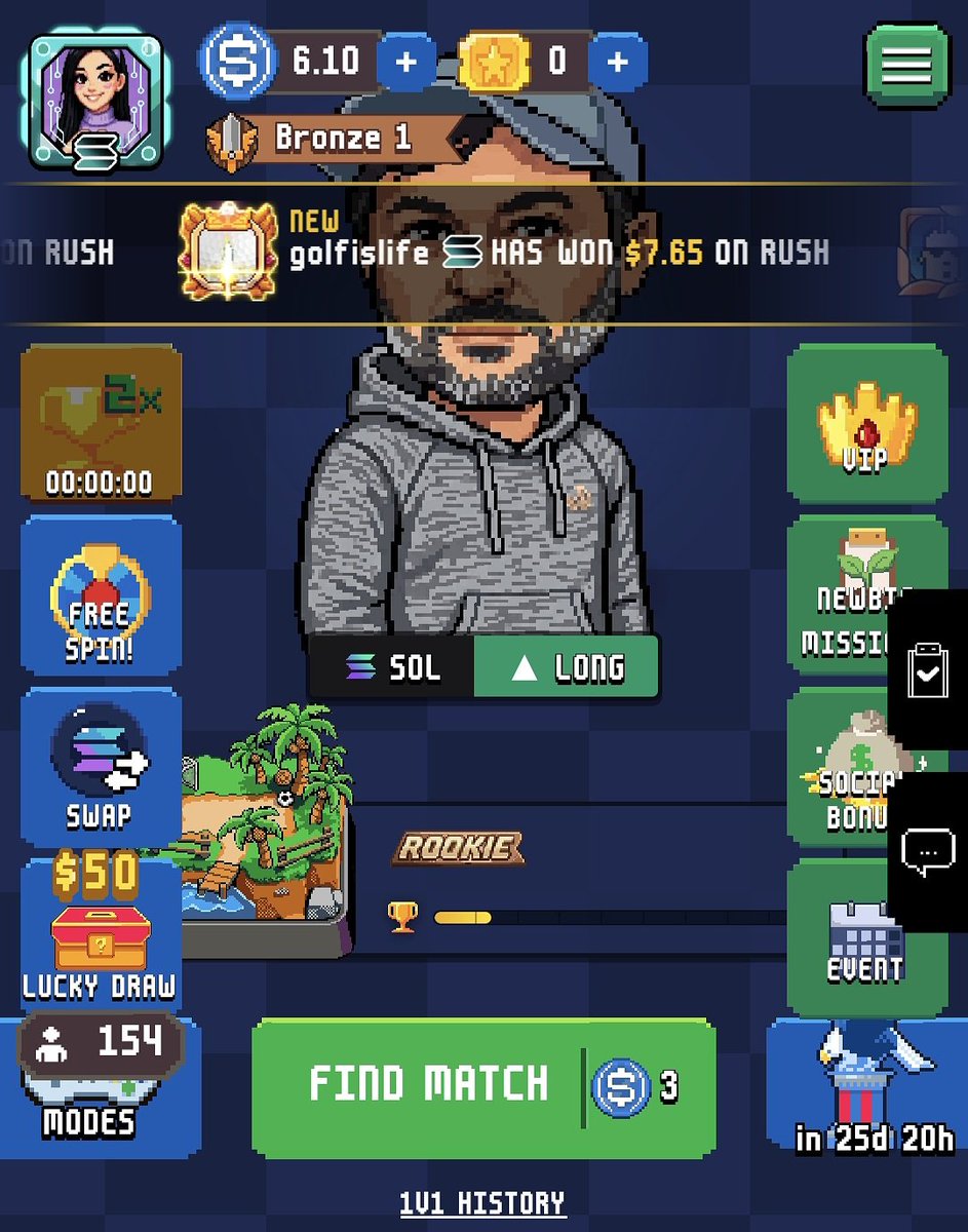 valvalentina_'s tweet photo. 🔊 Huge updates at @cfldotfun! 

​The trading arena just got leaner and meaner:

▫️New 1v1 Matchmaking: Pick an asset &amp; compete instantly.

▫️VIP Tiers: Earn XP to stack bonuses that NEVER expire.

▫️Big Prizes: $150 Daily &amp; $1,000 Weekly leaderboards.

I'm already winning! 🔥 https://t.co/KZ9pufsrnd