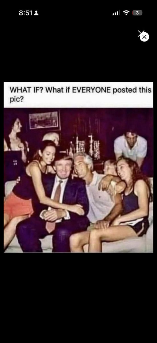 Cootles16's tweet photo. Is that The President and his chummy friend the DEAD CONVICTED PEDiFILE and several very young underage girls in this picture? Looks like another illegal underage orgy about to start. With all those smiles, must be a good time ahead.   LOCK HIM UP! https://t.co/LyrBW9nV19